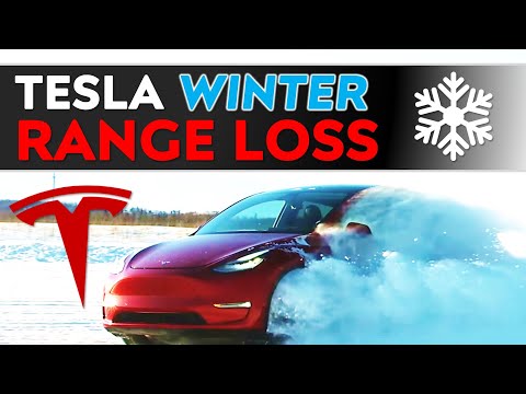 What is the Tesla Model 3 Long Range’s estimated top speed on a closed track with extreme cold temperatures, ice patches, and wintry weather?