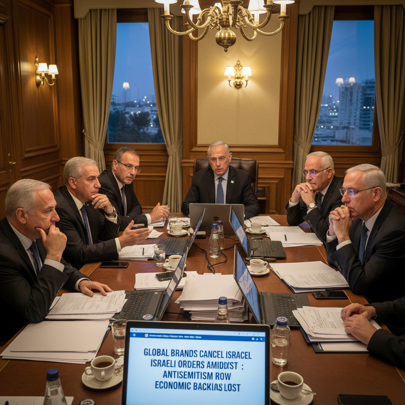 Israeli Government Antisemitism Claim Sparks Global Trade Storm