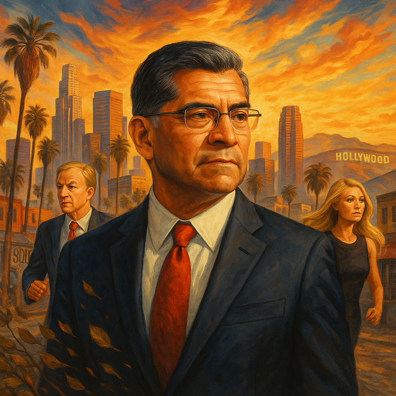 Becerra Surges Ahead: LA’s Political Triple Threat Unfolds